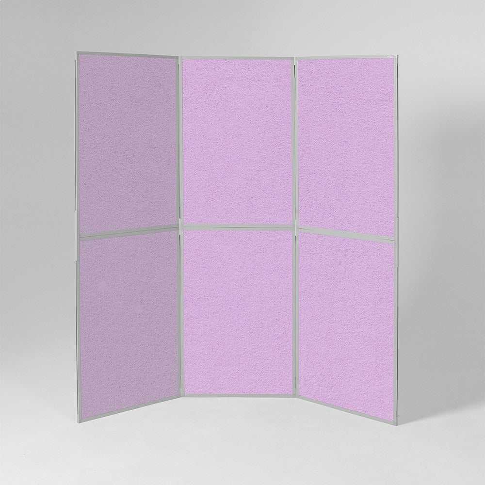 L/Fold.Display Kit 6 Panel Lilac