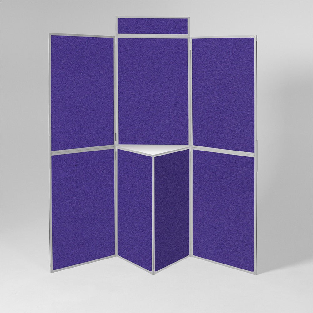 L/Fold.Display Kit 7 Panel Purple