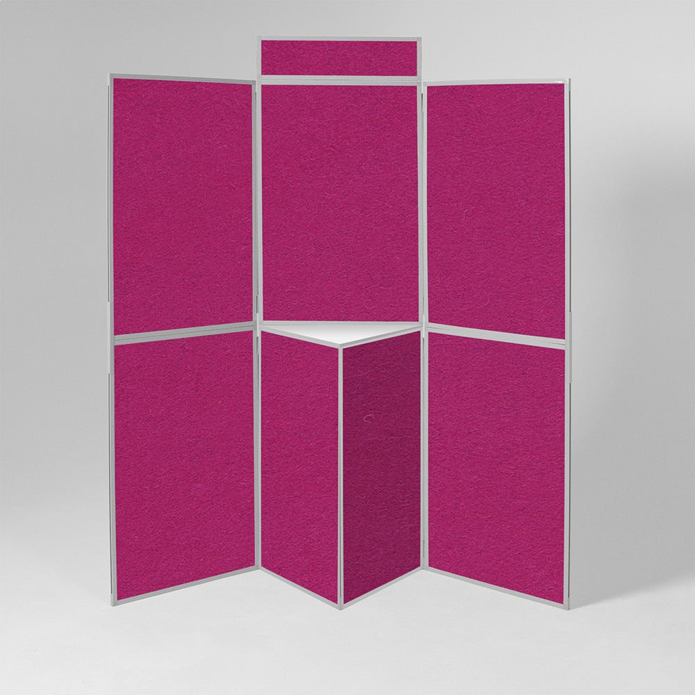 L/Fold.Display Kit 7 Panel Magenta