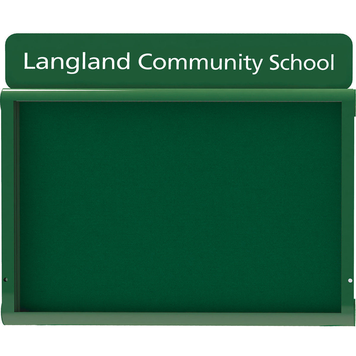 School Signage 1423 X 1281Mm Red