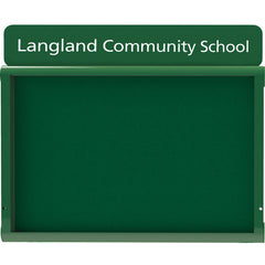 School Signage 1423 X 1281Mm Red