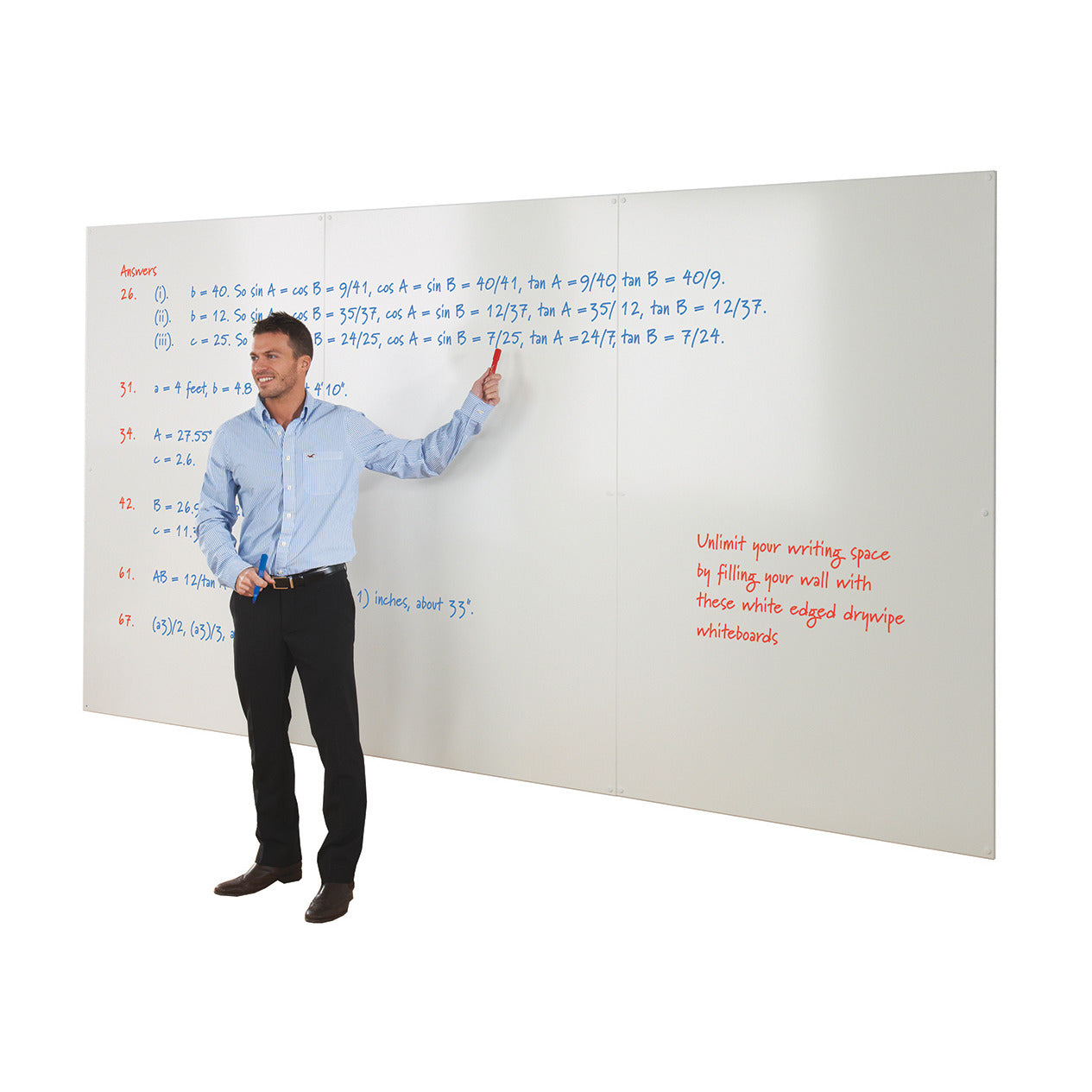 Wboard Wall N/Mag 597 X 876Mm