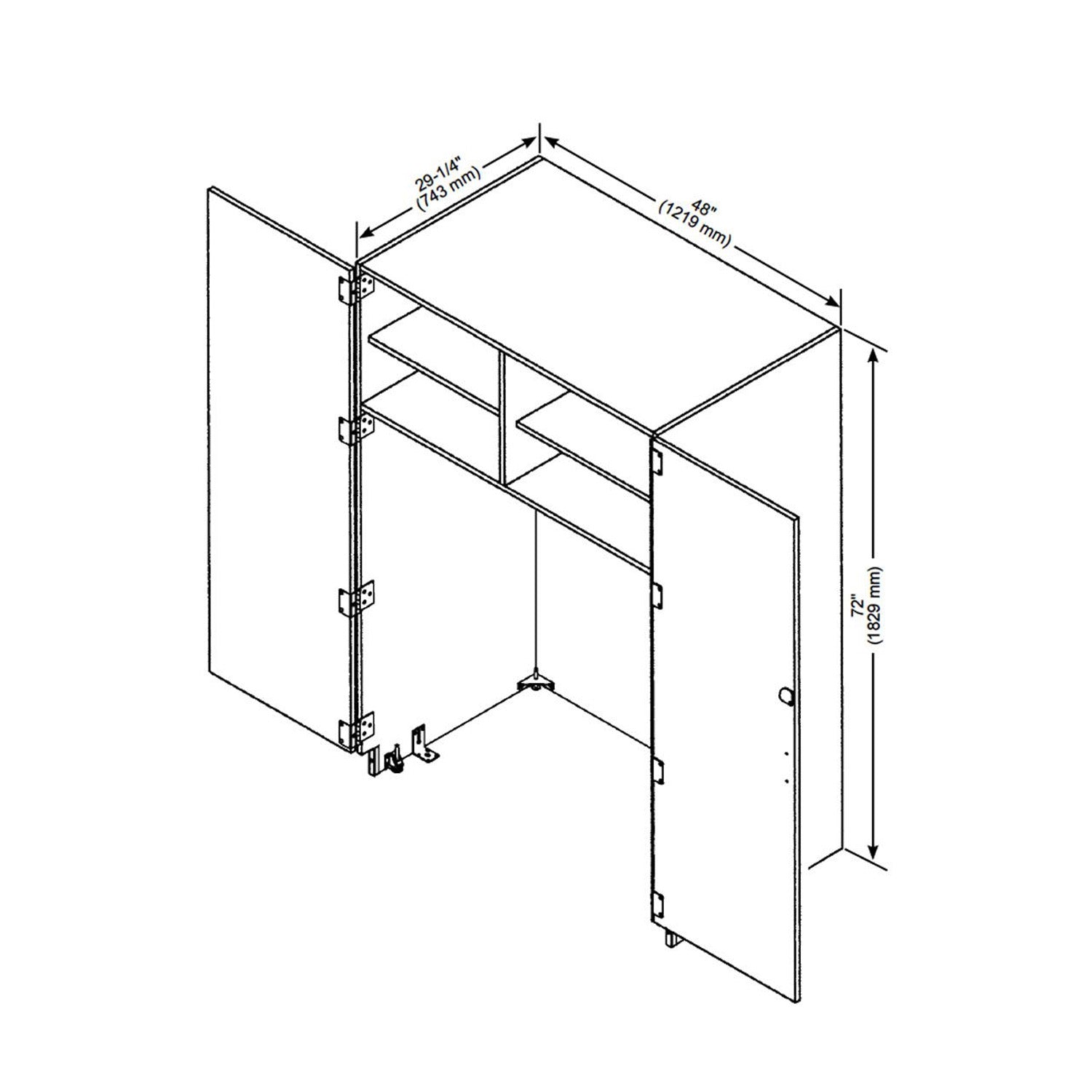 Wenger ORFF Garage instrument storage cupboard