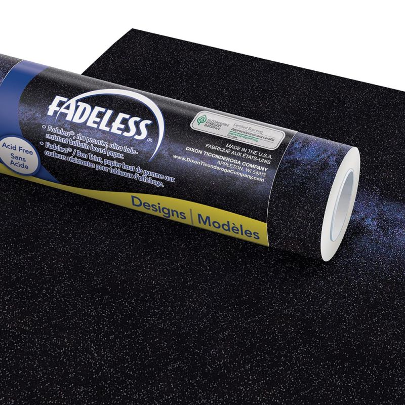 PAC FADELESS DISPLAY PAPER ROLL 1218MMX15M GALAXY 1PC -Min Qty 4