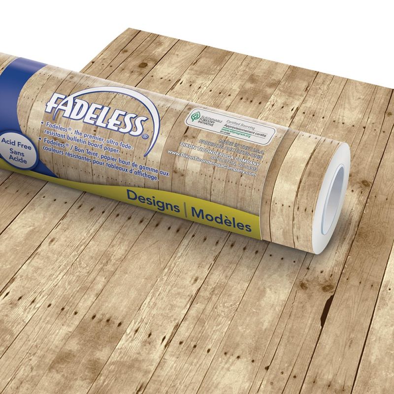 PAC FADELESS DISPLAY PAPER ROLL 1218MMX15M MARBLE 1PC -Min Qty 4