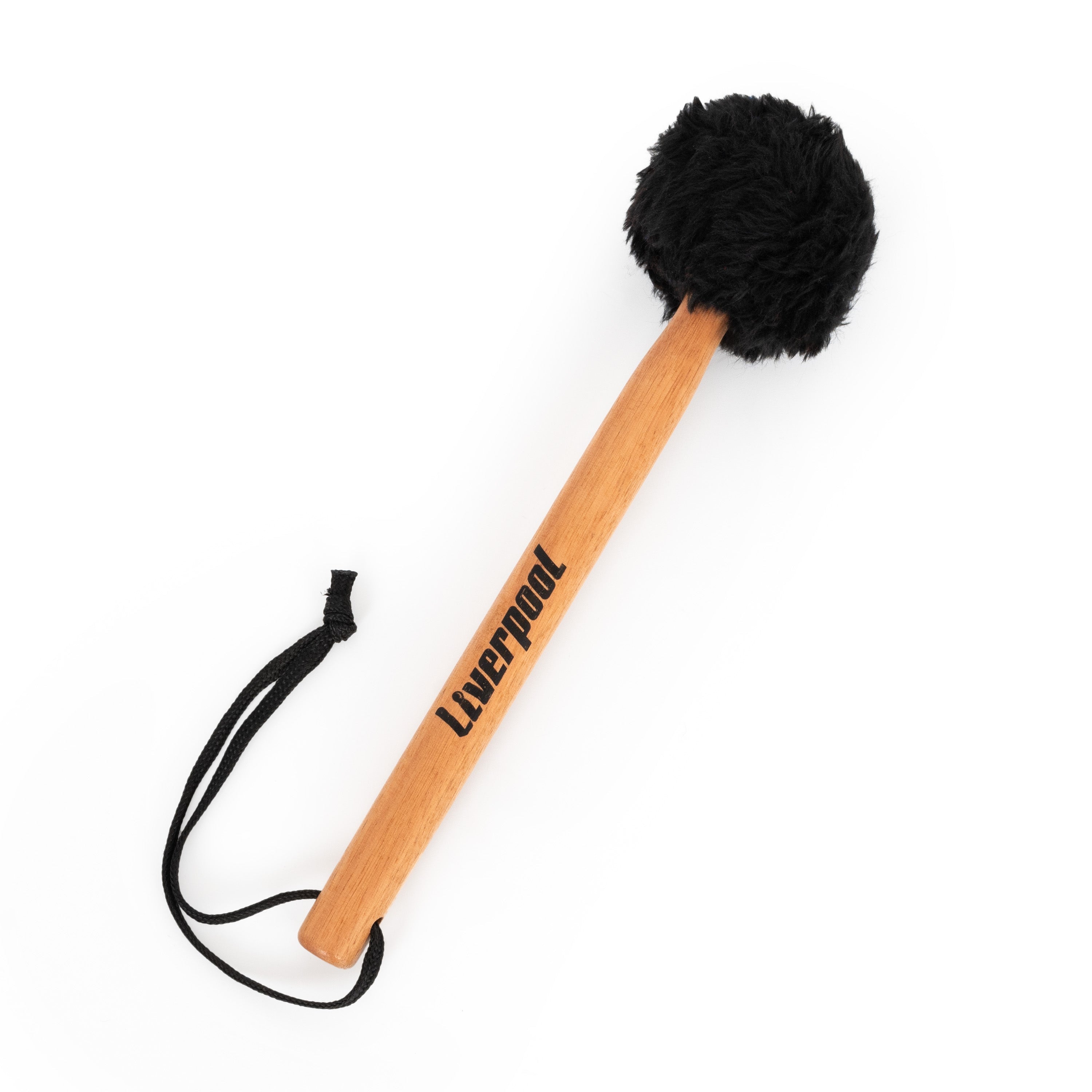 Liverpool wooden bass drum beater – Black