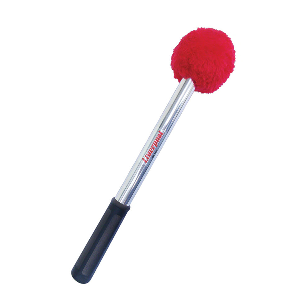 Liverpool aluminium bass drum beater – Red