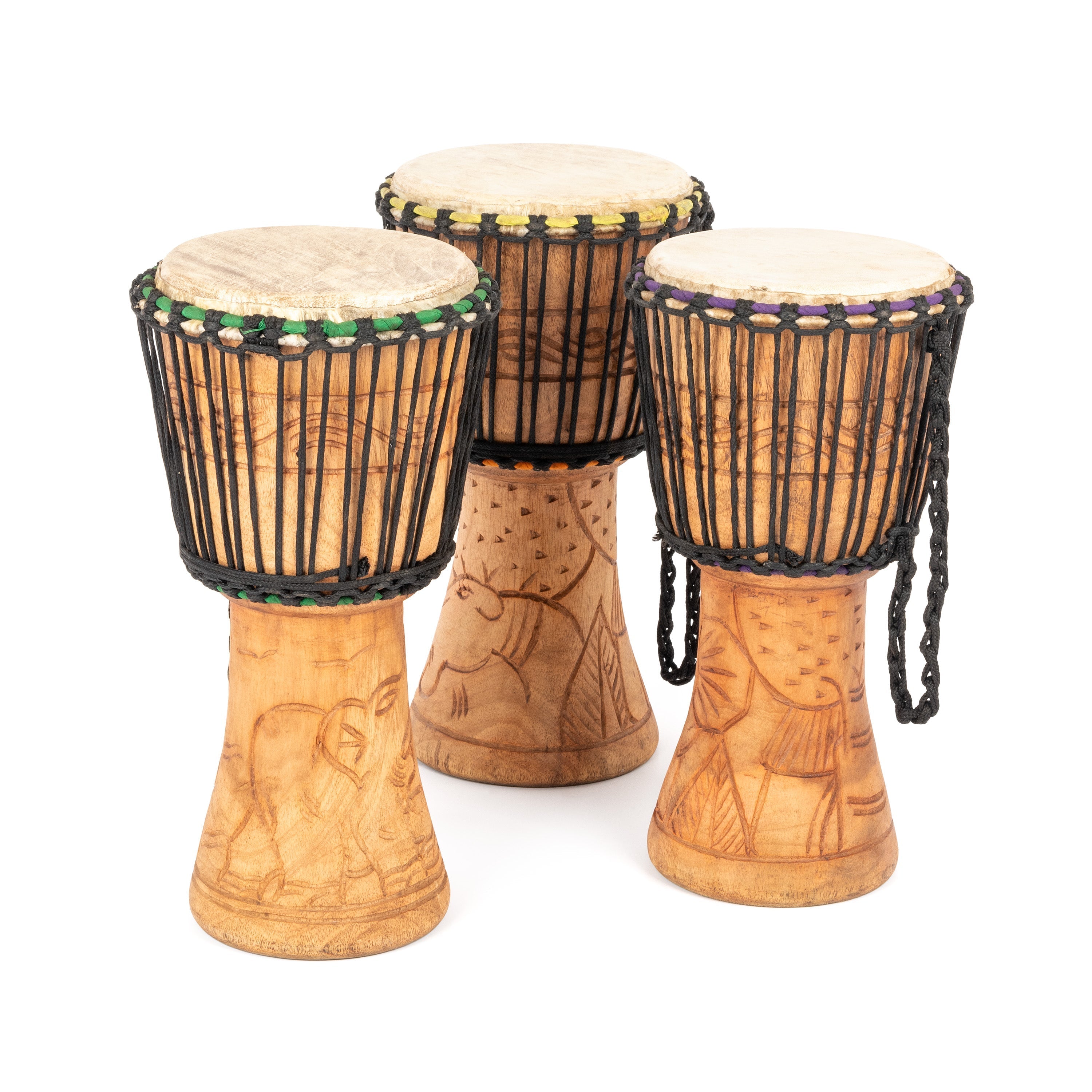 Percussion Plus Ghanaian djembe 15 player pack for secondary education
