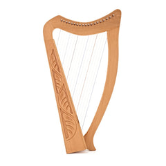 MMX celtic harp in natural - 19 strings