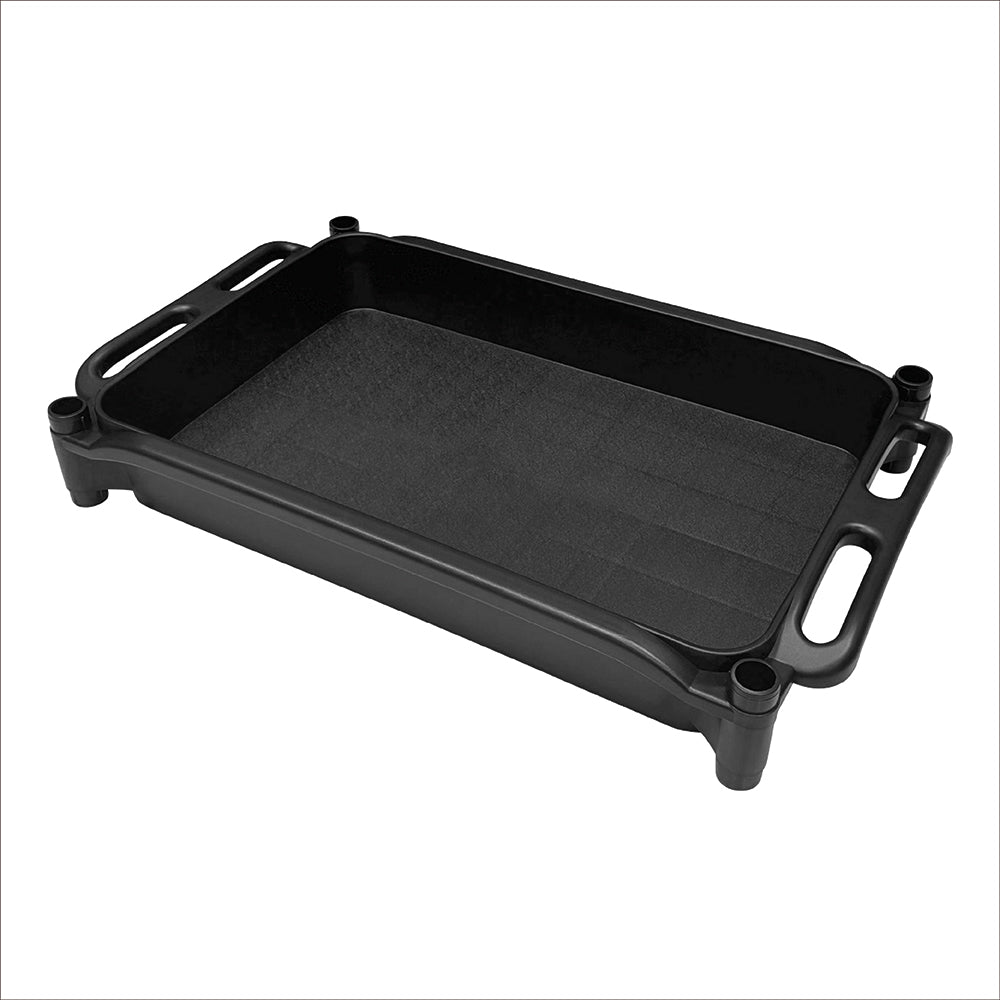 DuraLab Replacement Trolley Shelf Small - Top Deep Shelf with Molded Handles for DRL0016