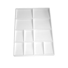 11 well Flat Mixing Palette