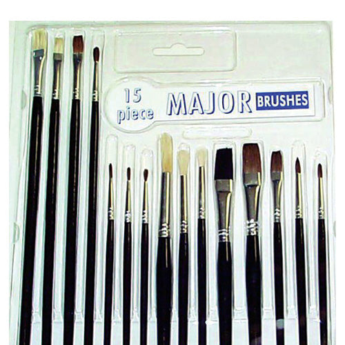 Assorted Artist Brushes Set 15
