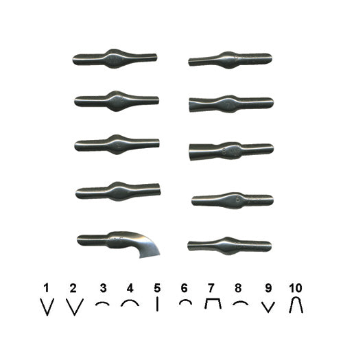 Lino Cutters Shapes 1-5 Pack 25