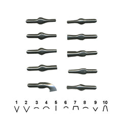 Lino Cutters Shapes 1-5 Pack 25
