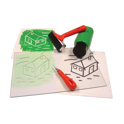 Transparent Polymer 40x30 Pk 10