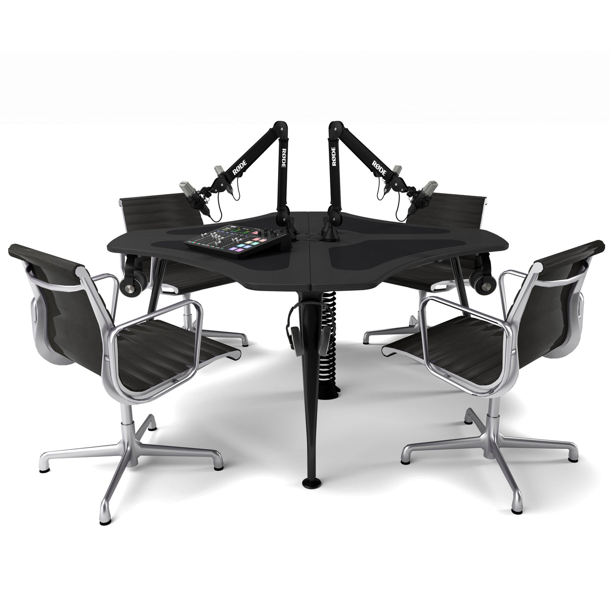 AKA Design ProVoice V4 podcasting studio desk – Black