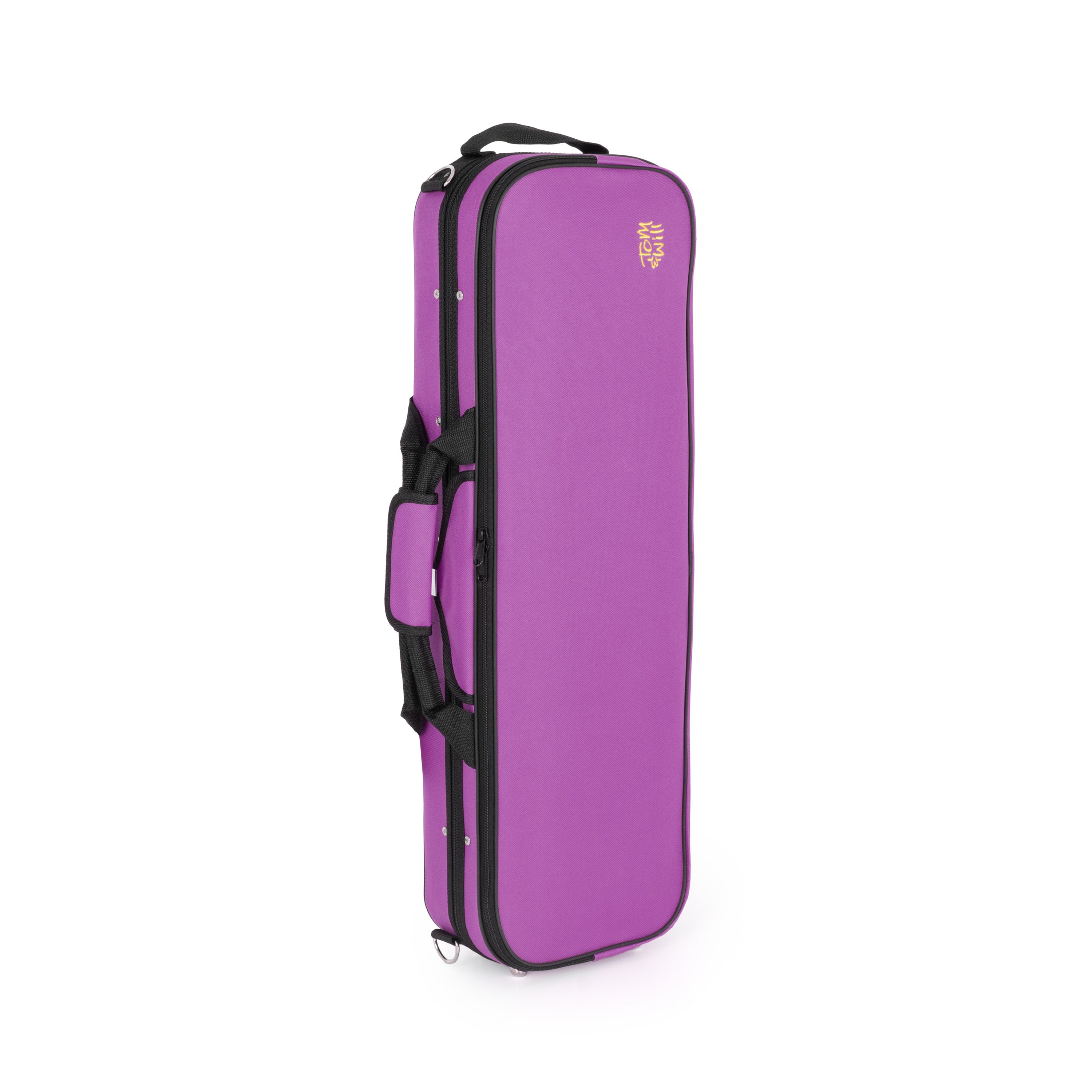 Tom & Will Classic 4/4 full size violin gig case - Deep purple