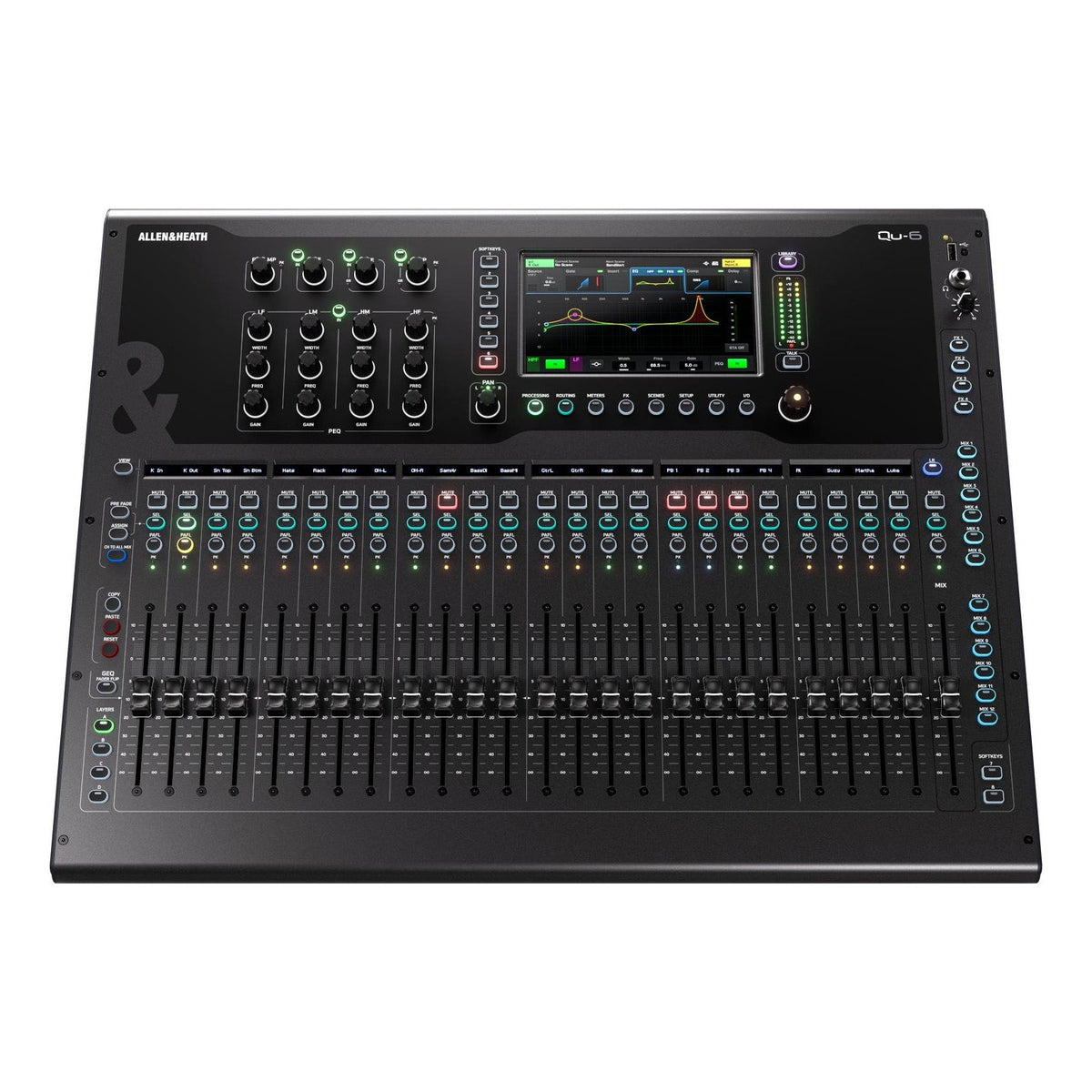 Allen & Heath QU-6 24-channel digital mixer