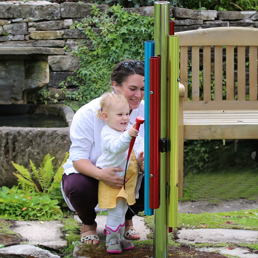 Percussion Play Calypso chime quatro post - Surface mounted