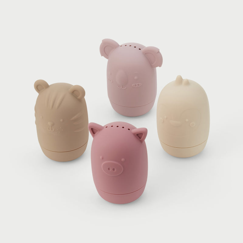 SILISOFT ANIMAL SQUIRTERS (EARTH), PK4