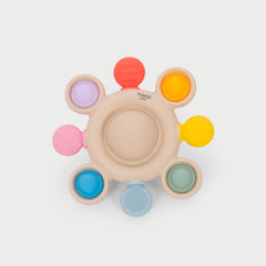 SILISOFT POP TEETHER (RAINBOW), EACH