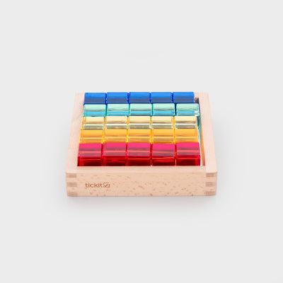 GEM CUBE MIRROR TRAY , PK25+Tray