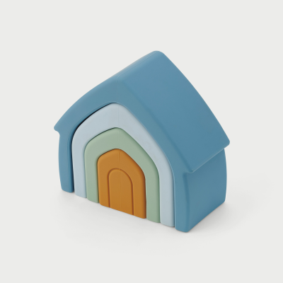 SILISOFT STACKING HOUSES (NEUTRAL), PK4