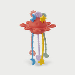 SILISOFT ZIP PULL TOY (RAINBOW), EACH