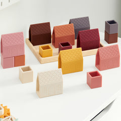 SILISOFT VILLAGE BLOCKS (EARTH), PK16