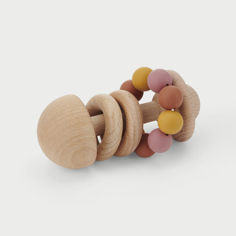 SILISOFT BEAD RATTLE (EARTH), EACH