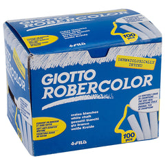 GIO ROBERCOLOR CHALKS WHITE 100PCS BOX -Min Qty 1