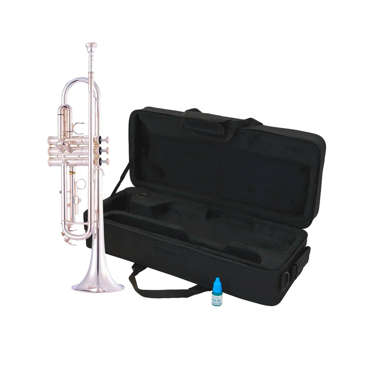 John Packer JP051 student Bb trumpet outfit - Silver Plated