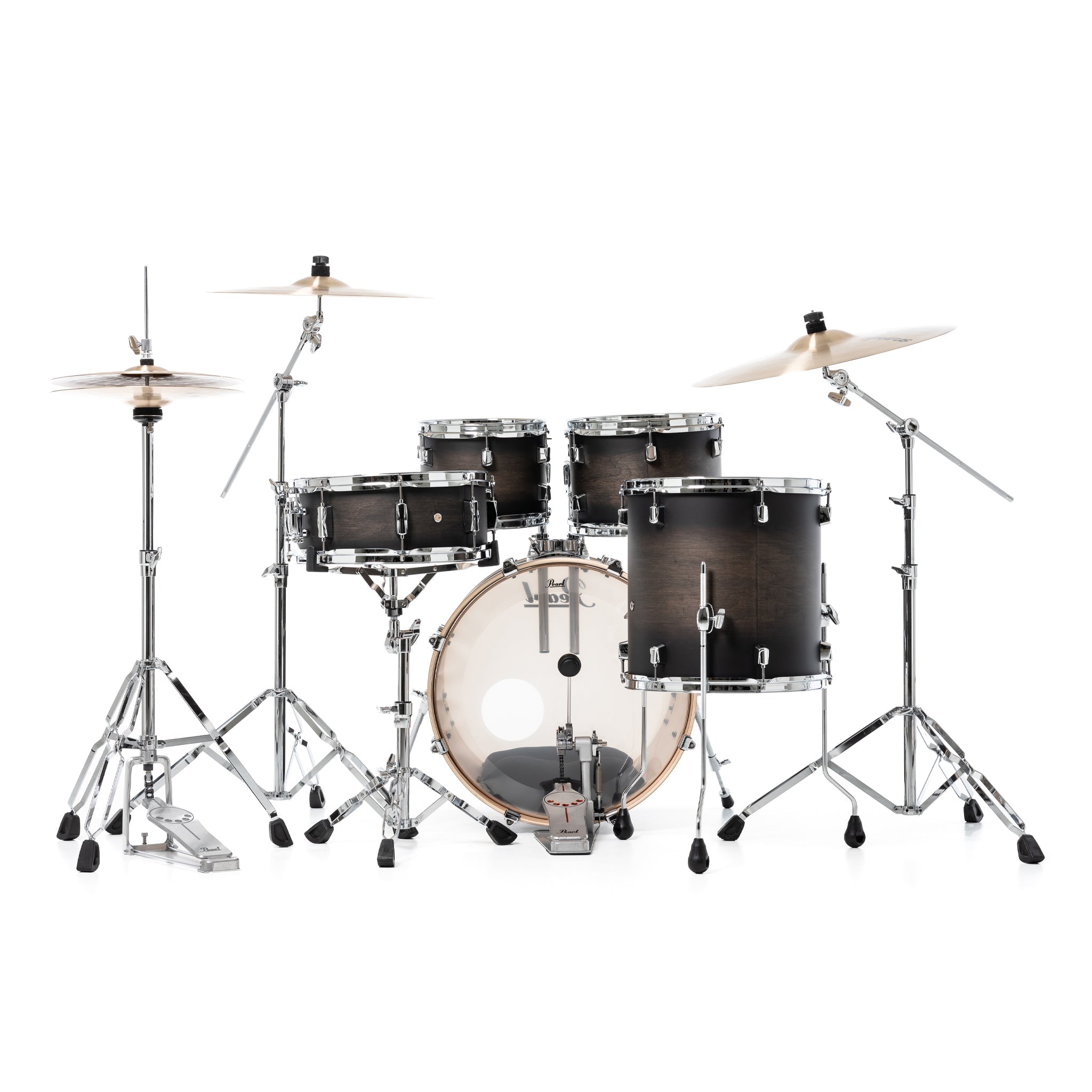 Pearl Decade Maple fusion drum kit - Black burst