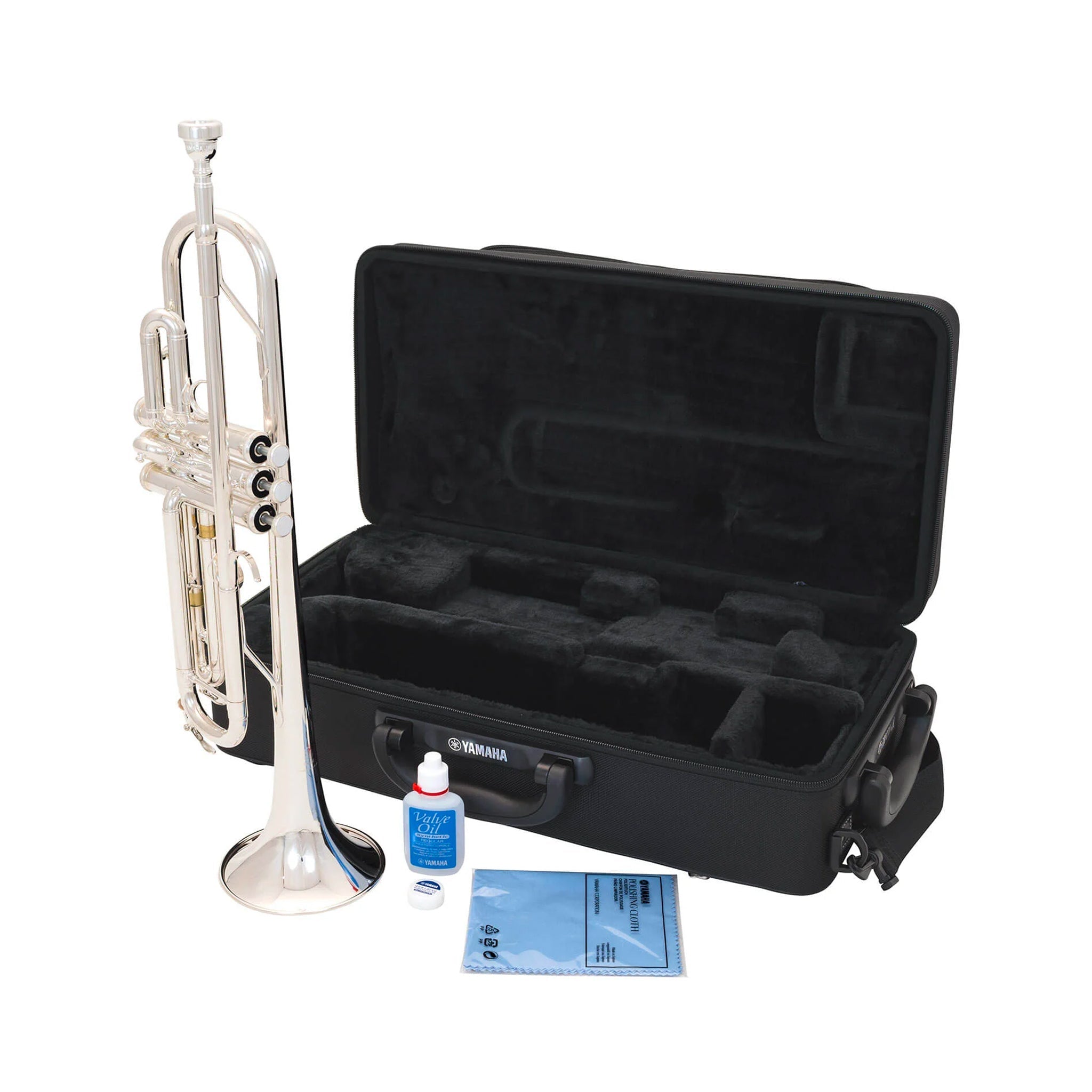 Yamaha YTR4335GII intermediate Bb trumpet outfit - Silver plated