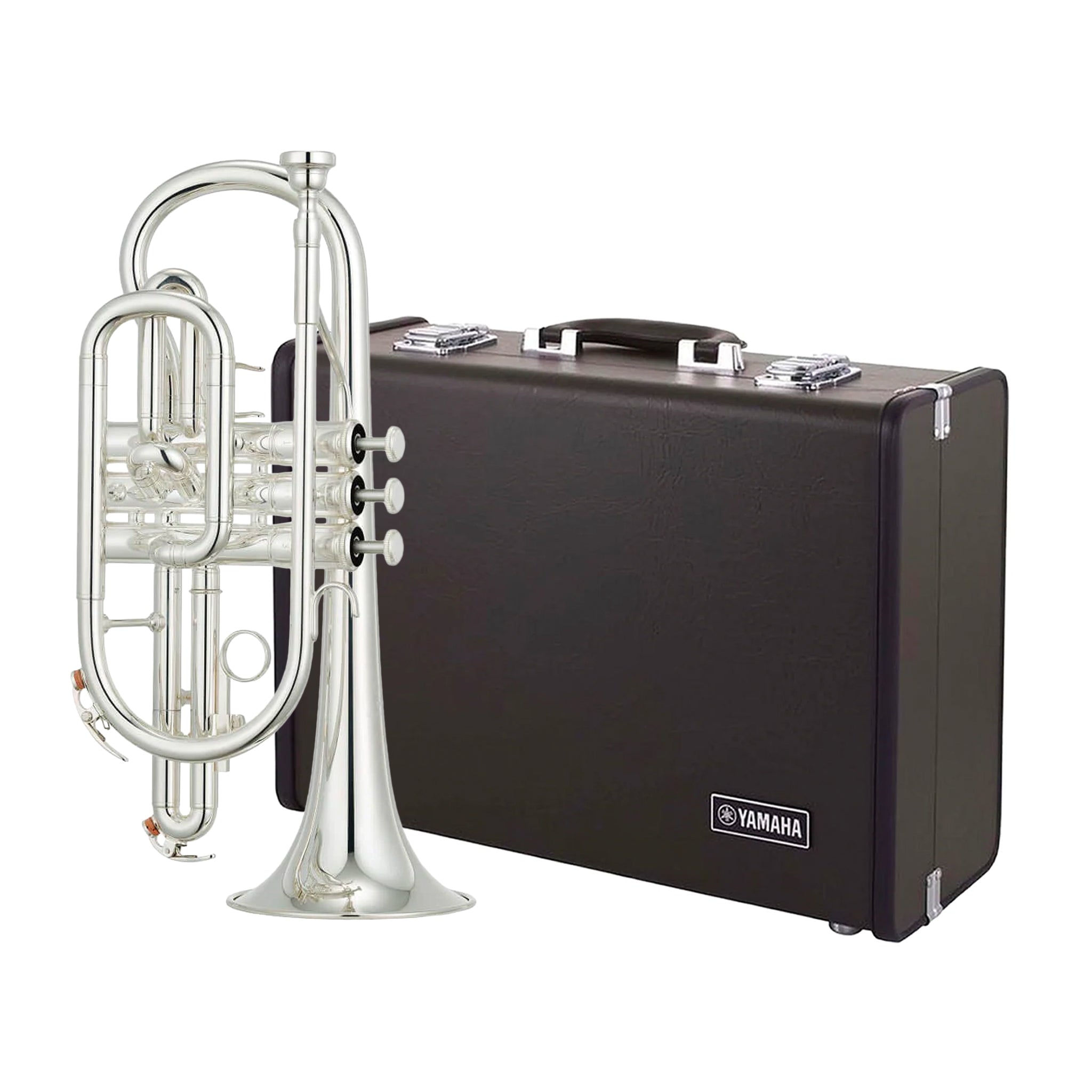 Yamaha YCR2330III student Bb cornet outfit - Silver plate
