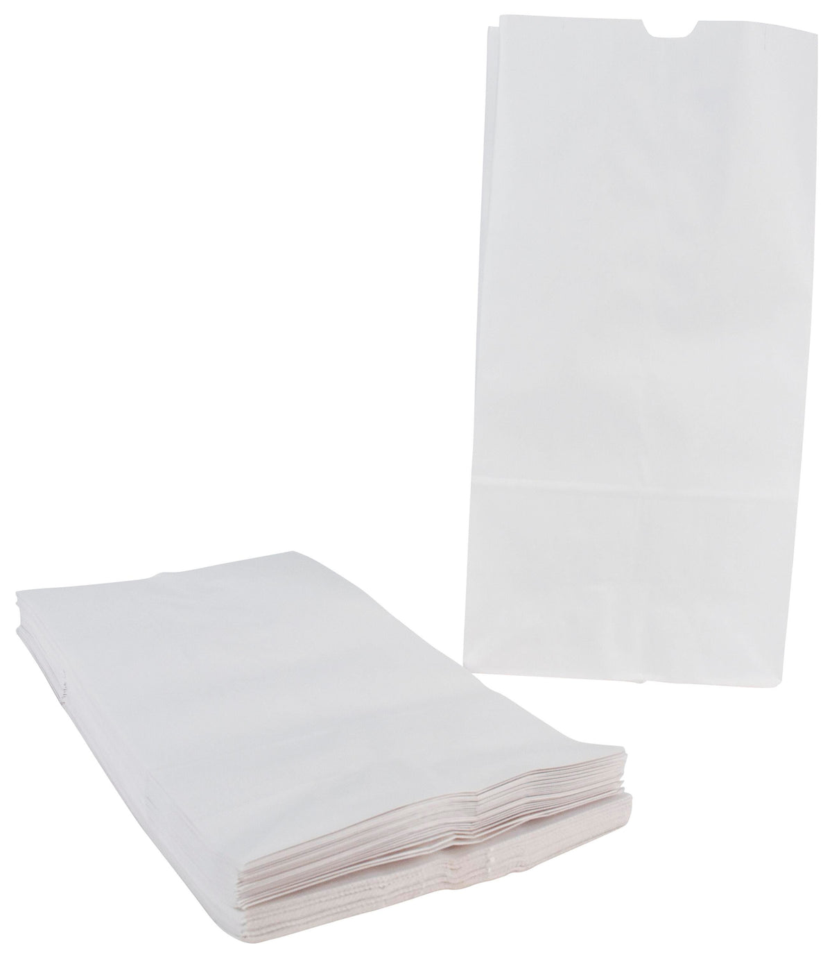 PAPER BAG FLAT BOTTOM 7X13 IN PK OF 50