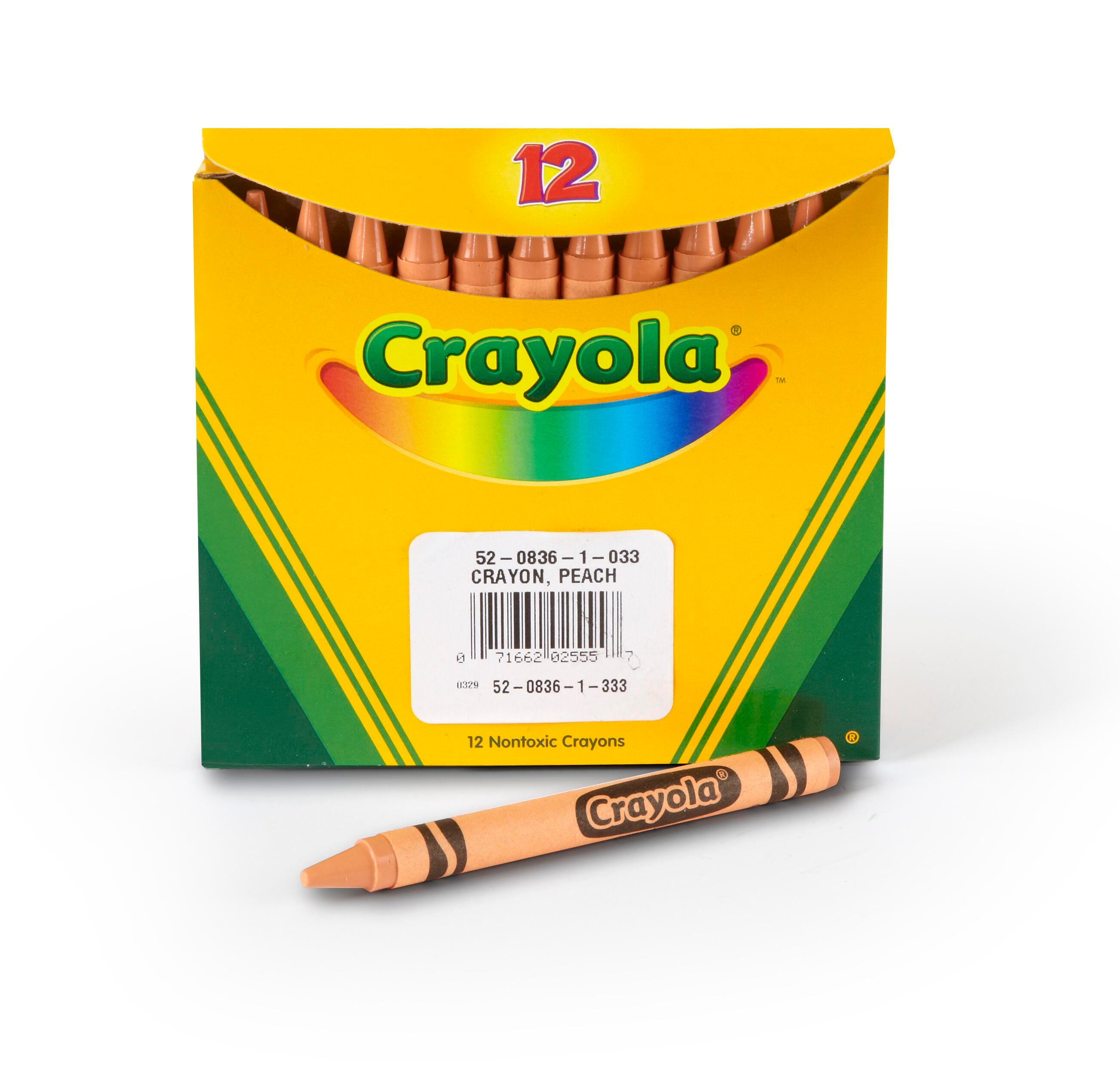 CRAYONS CRAYOLA STANDARD PEACH REFILLS PACK OF 12