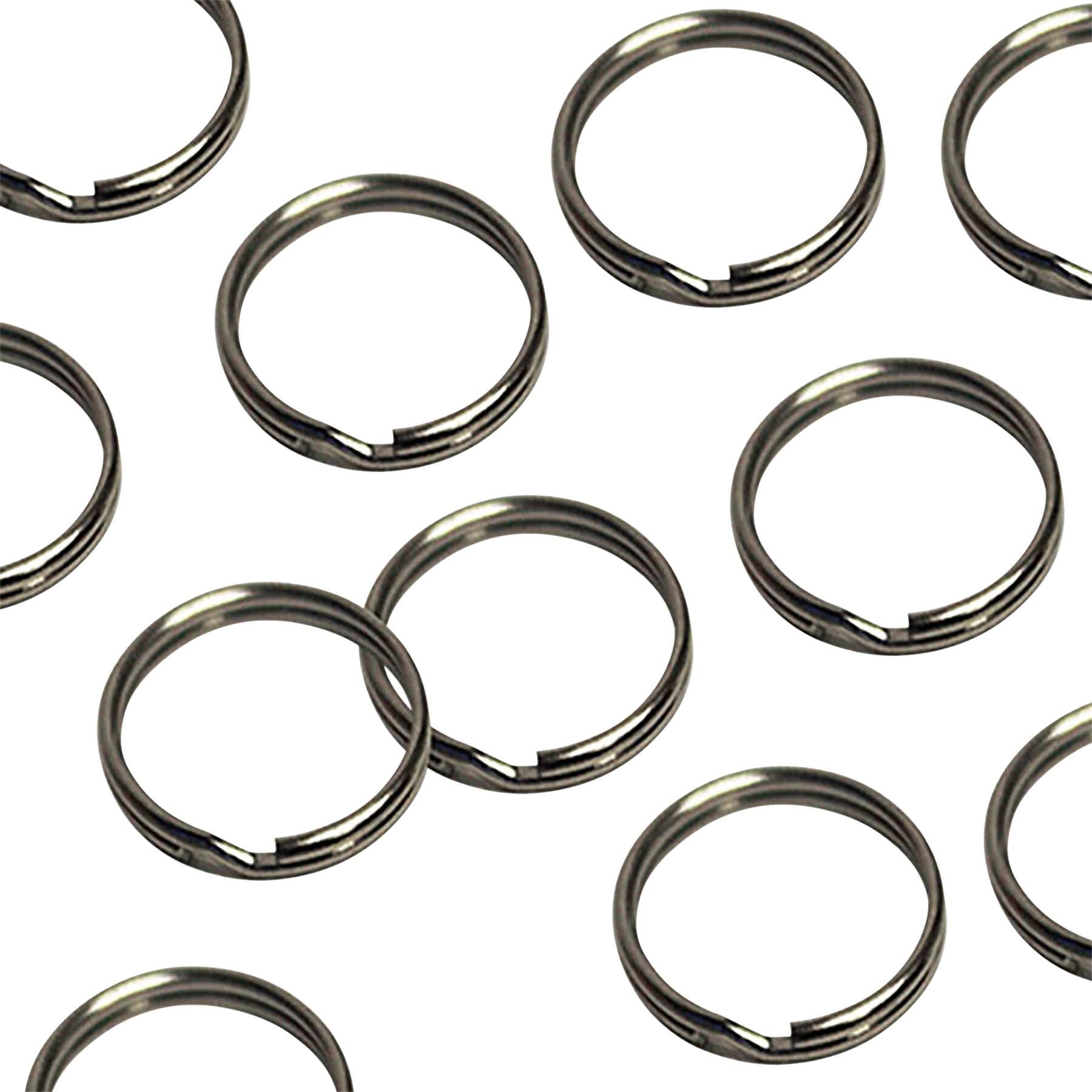 JEWELRY FINDINGS KEY RINGS PK OF 48