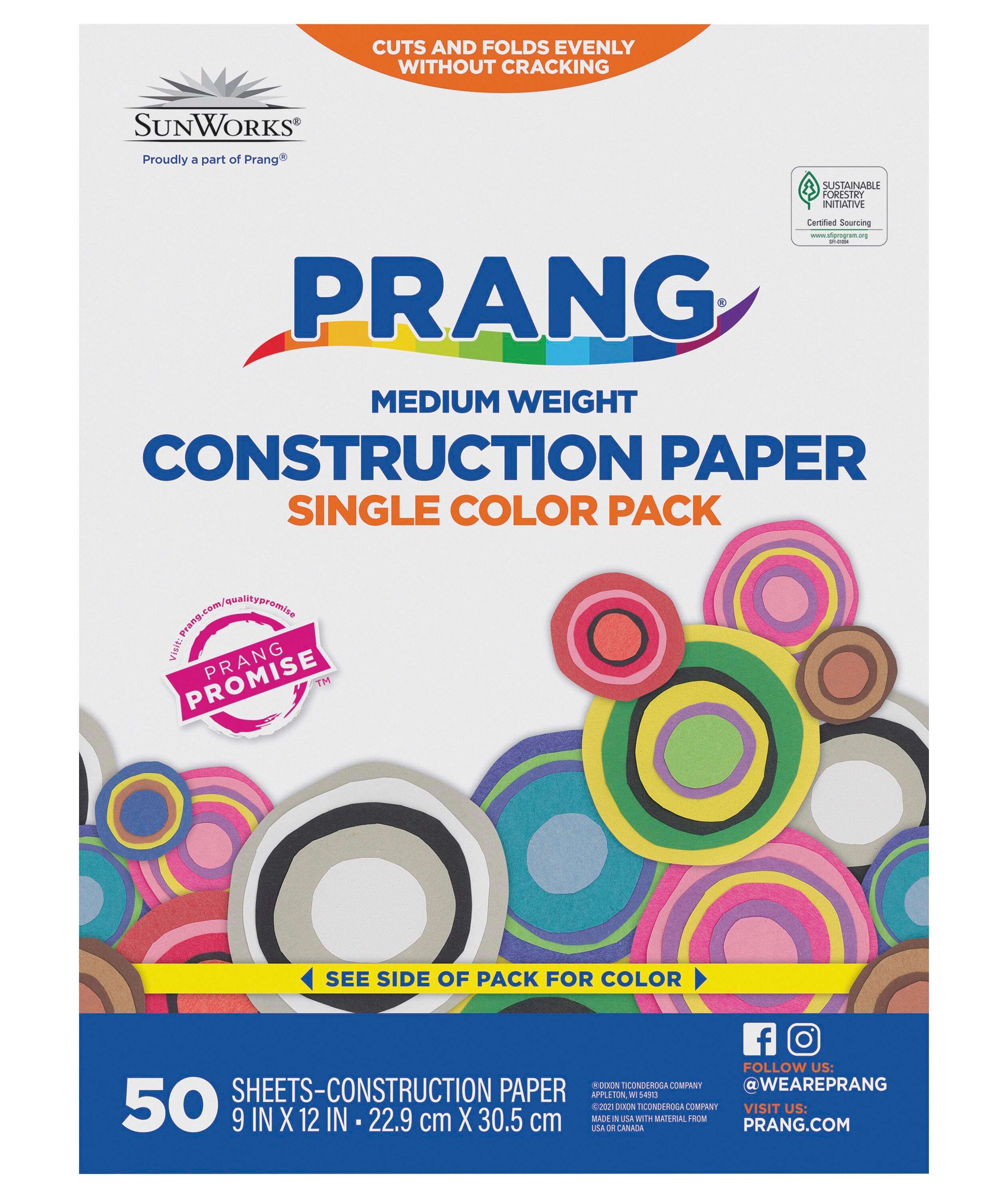 CONST PPR 9X12 BROWN PRANG PACK OF  50