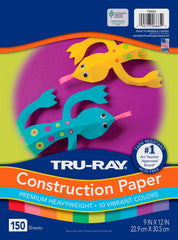 CONST PPR 9X12 VIBRANT TRURAY 150 SHTS