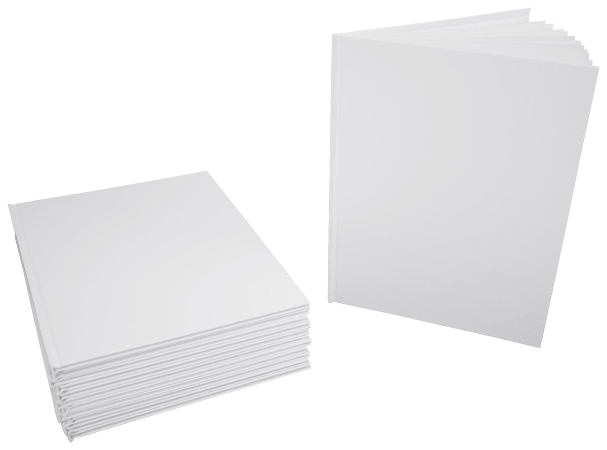 BOOK BLANK HARDCOVER PORTRAIT 8.5X11IN PK OF 12