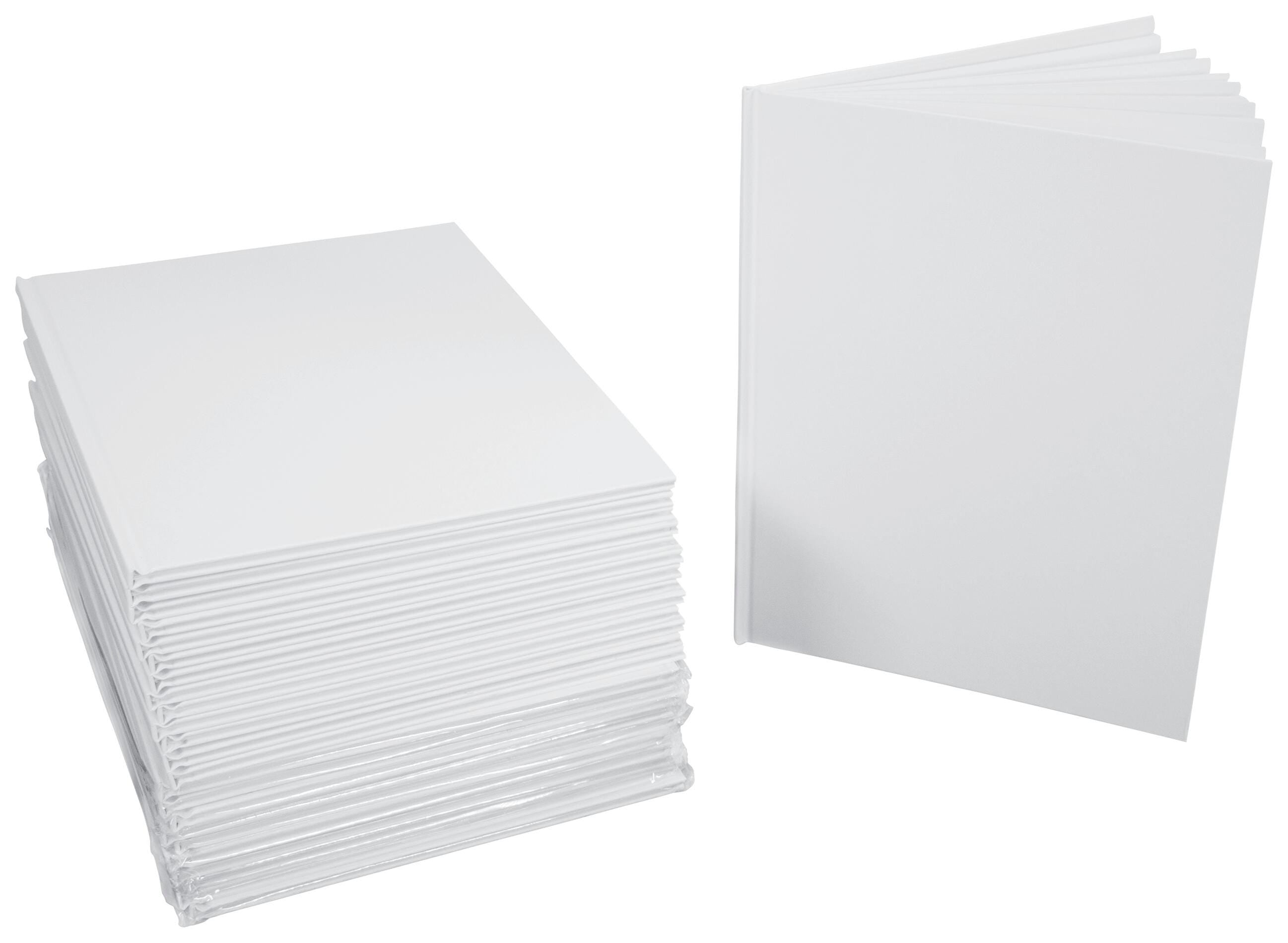 BOOK BLANK HARDCOVER PORTRAIT 8.5X11IN PK OF 24