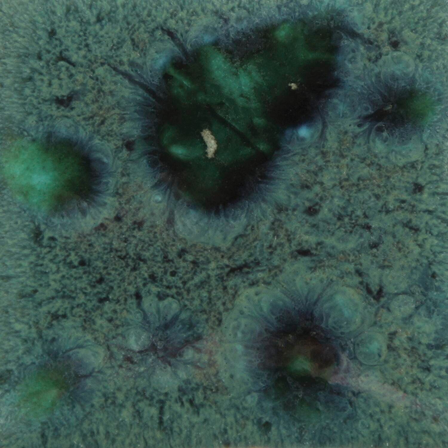 GLAZE MAYCO JUNGLE GEMS CG-713 PEACOCK GREEN PINT