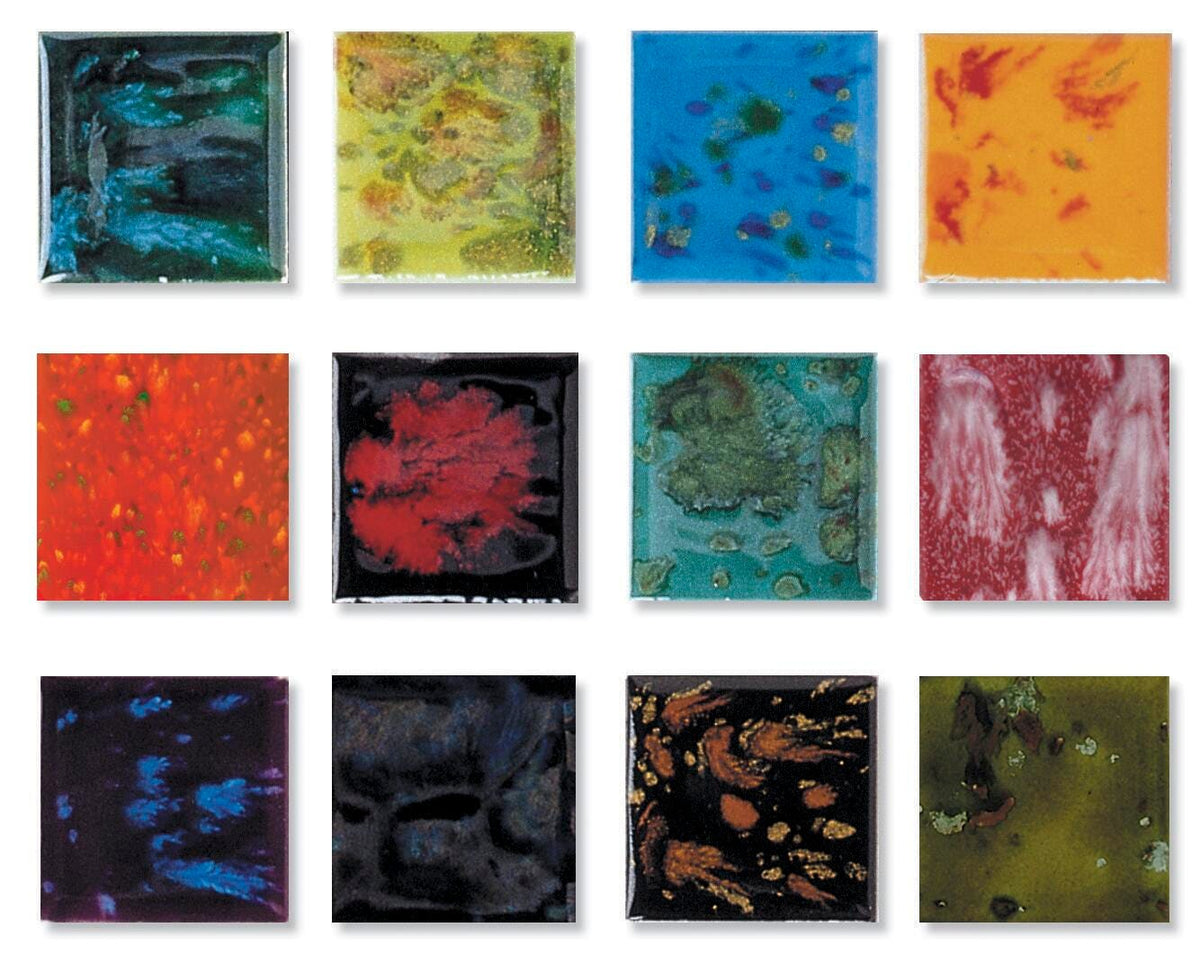 GLAZE SAX COLORBURST ASST 4 OZ SET OF 12