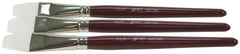 BRUSH OPTIMUM WHT TKLN SH FLT 3/4 IN - SAX PACK OF 3