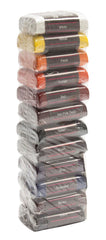 PAINT TEMPERA CAKES SEMI-MOIST RICHESON ASSORTED REFILLS SET OF 12