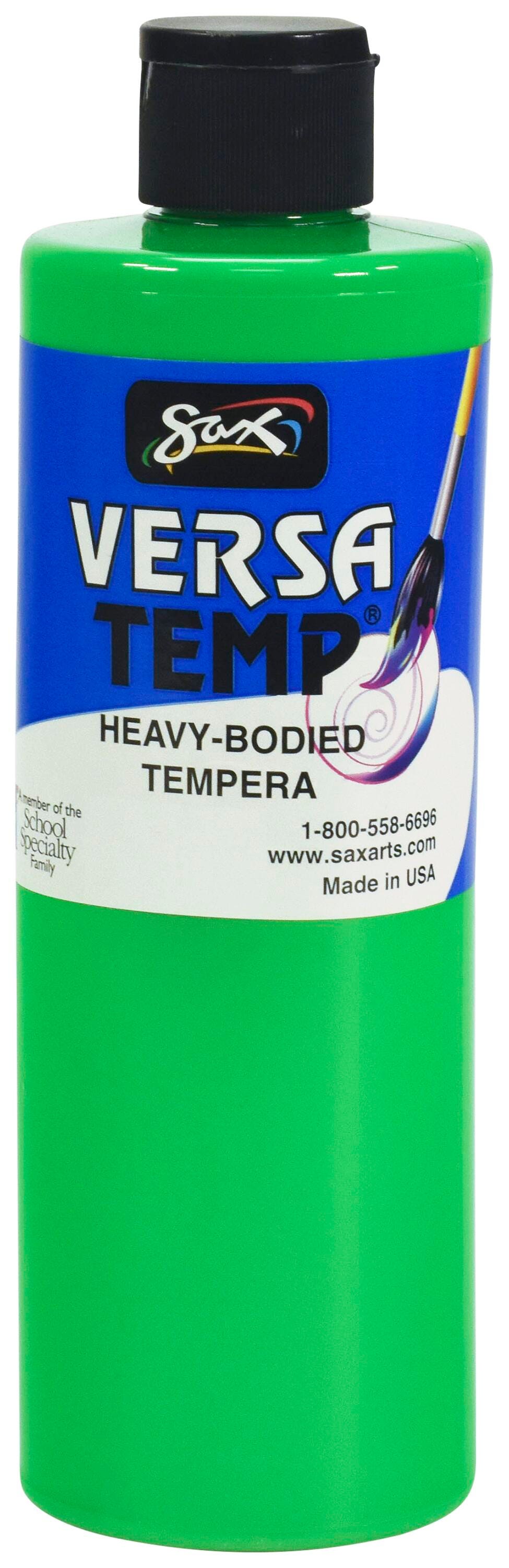 PAINT TEMPERA HB SAX VERSATEMP FLUORESCENT GREEN PINT