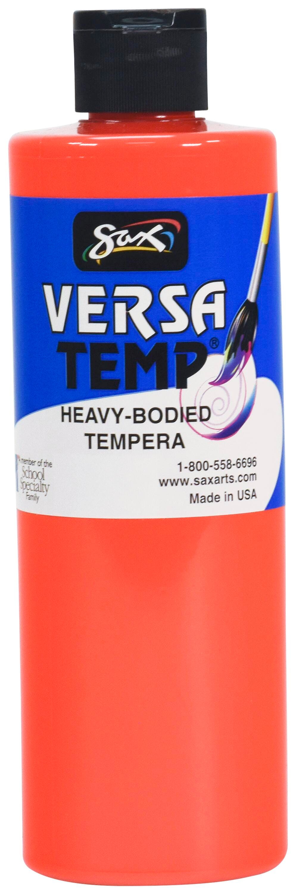 PAINT TEMPERA HB SAX VERSATEMP FLUORESCENT RED PINT