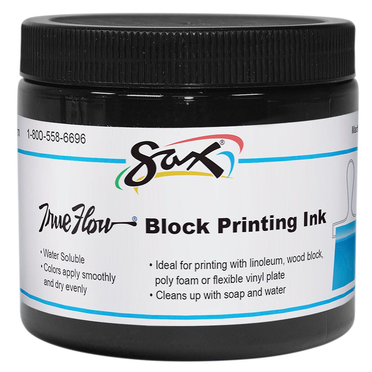INK BLOCK PRINTING SAX PINT BLACK