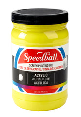 INK SCREEN PRINTING ACRYLIC QUART YELLOW